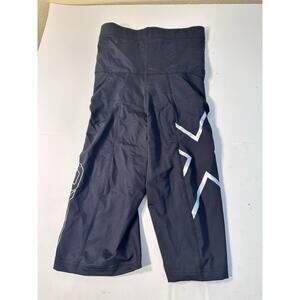 New 2XU Women's Mid-Rise Compression 3/4 Tights size XS